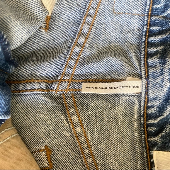 NWOT rag & bone Maya High Rise Shorty Shorts Size 28 - Picture 8 of 12
